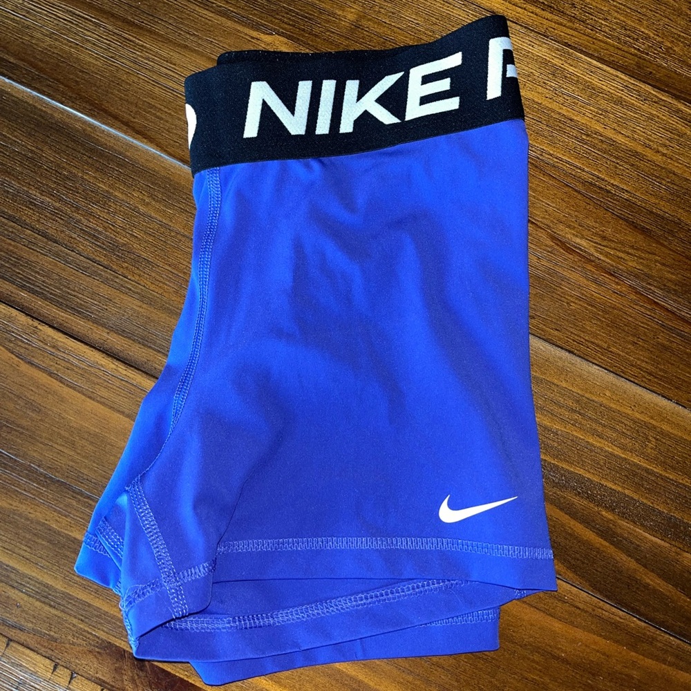 Nike Pro Purple Athletic Shorts
